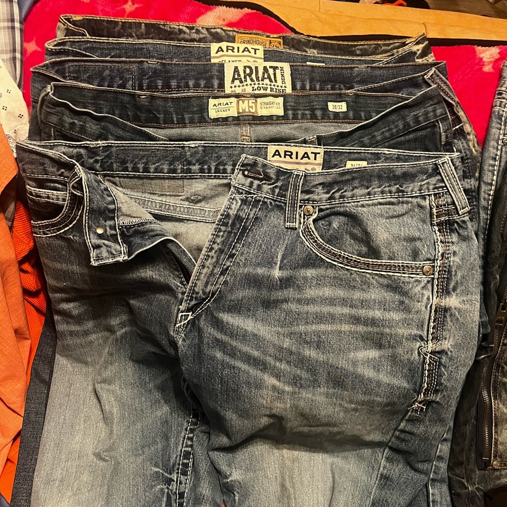 Ariat jeans in brand new condition- asking 25 each